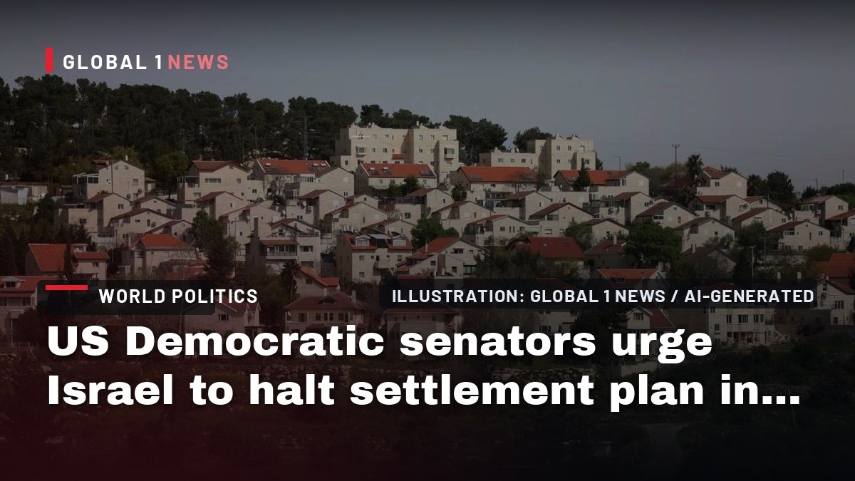 US Democratic senators urge Israel to halt settlement plan in occupied West Bank