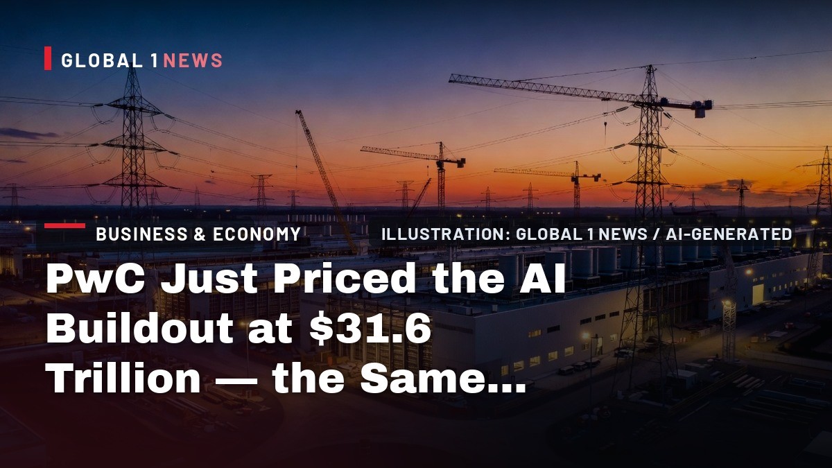PwC Just Priced the AI Buildout at $31.6 Trillion — the Same Week Two Billionaires Begged the G20 for Power
