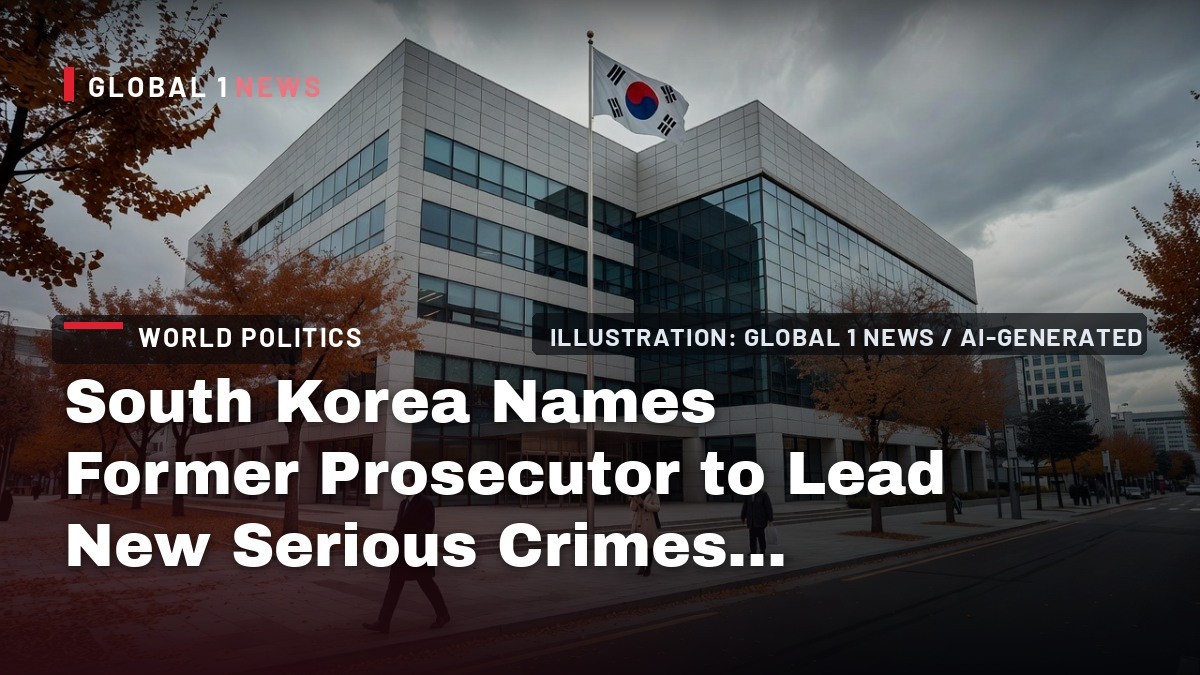 South Korea Names Former Prosecutor to Lead New Serious Crimes Investigation Agency