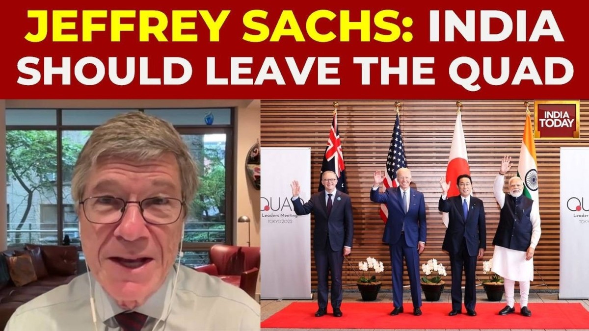 India Should Rethink Quad Membership Amid BRICS Realignment, Says Jeffrey Sachs