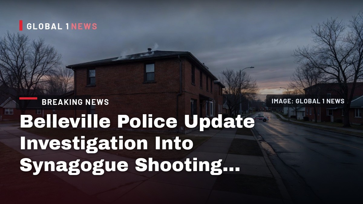 Belleville Police Update Investigation Into Synagogue Shooting Incident