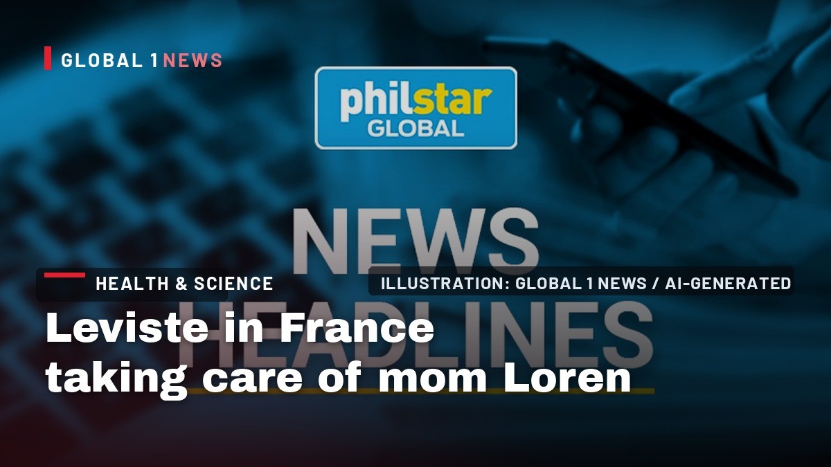Leviste in France taking care of mom Loren