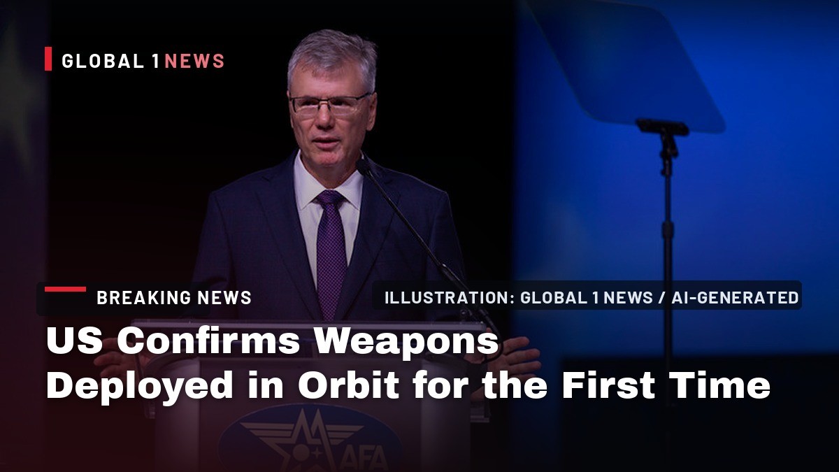 US Confirms Weapons Deployed in Orbit for the First Time