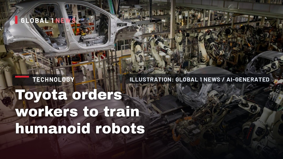 Toyota orders workers to train humanoid robots but says humans won't be replaced