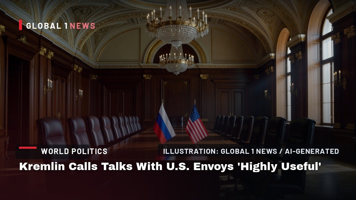 Kremlin Calls Talks With U.S. Envoys 'Highly Useful' as Peace Envoys Head to Kyiv