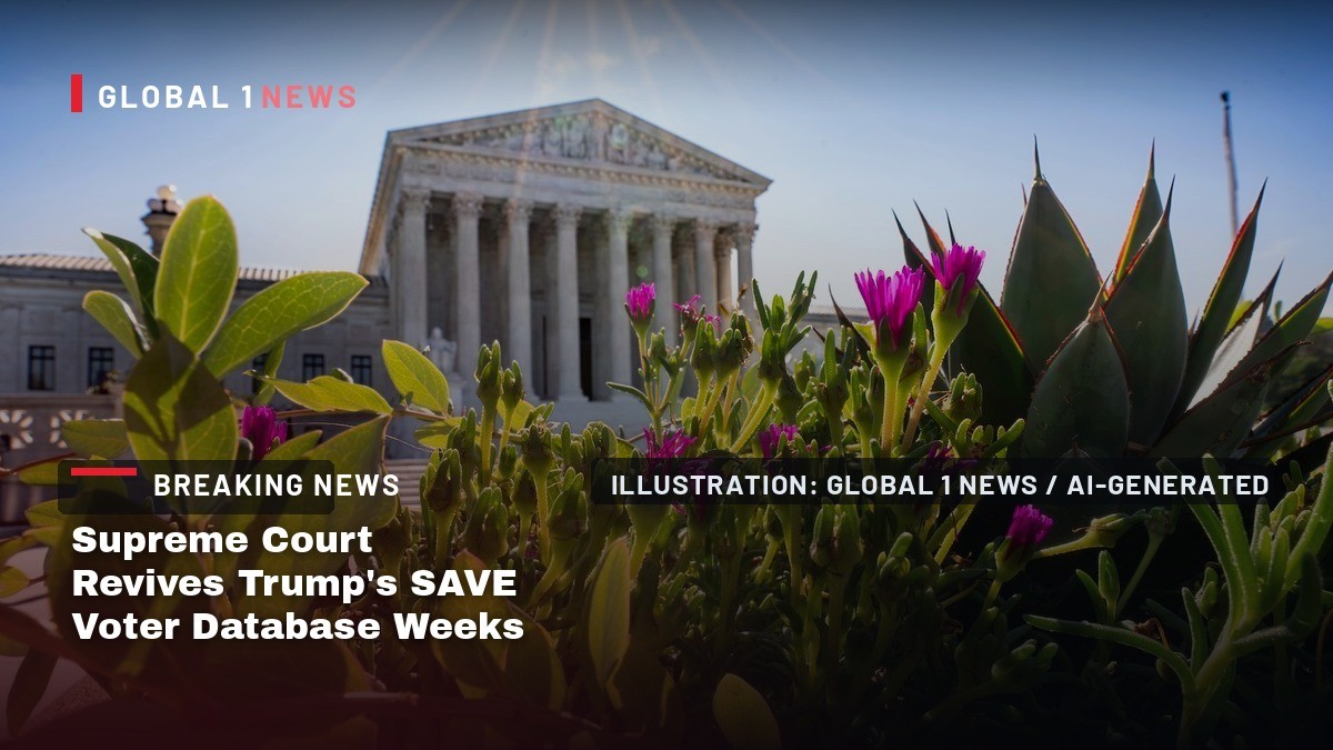Supreme Court Revives Trump's SAVE Voter Database Weeks Before the Midterms