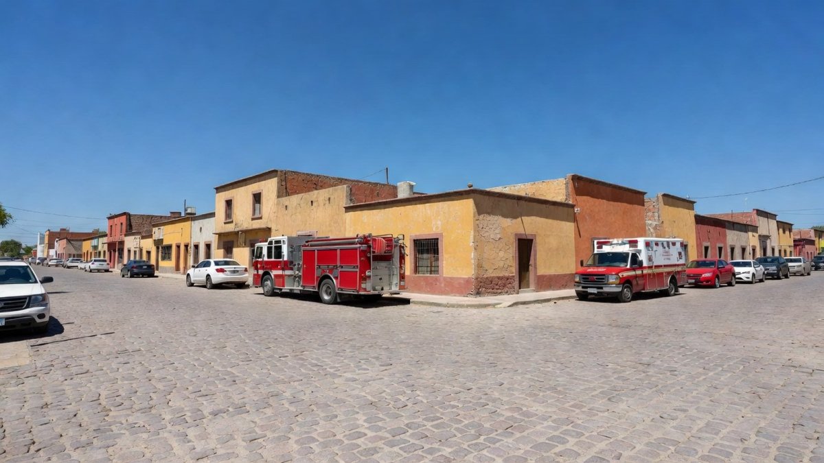 Ojocaliente municipal police station damaged by the blast