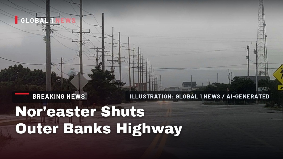 Nor'easter Shuts Outer Banks Highway as New Jersey Declares State of Emergency