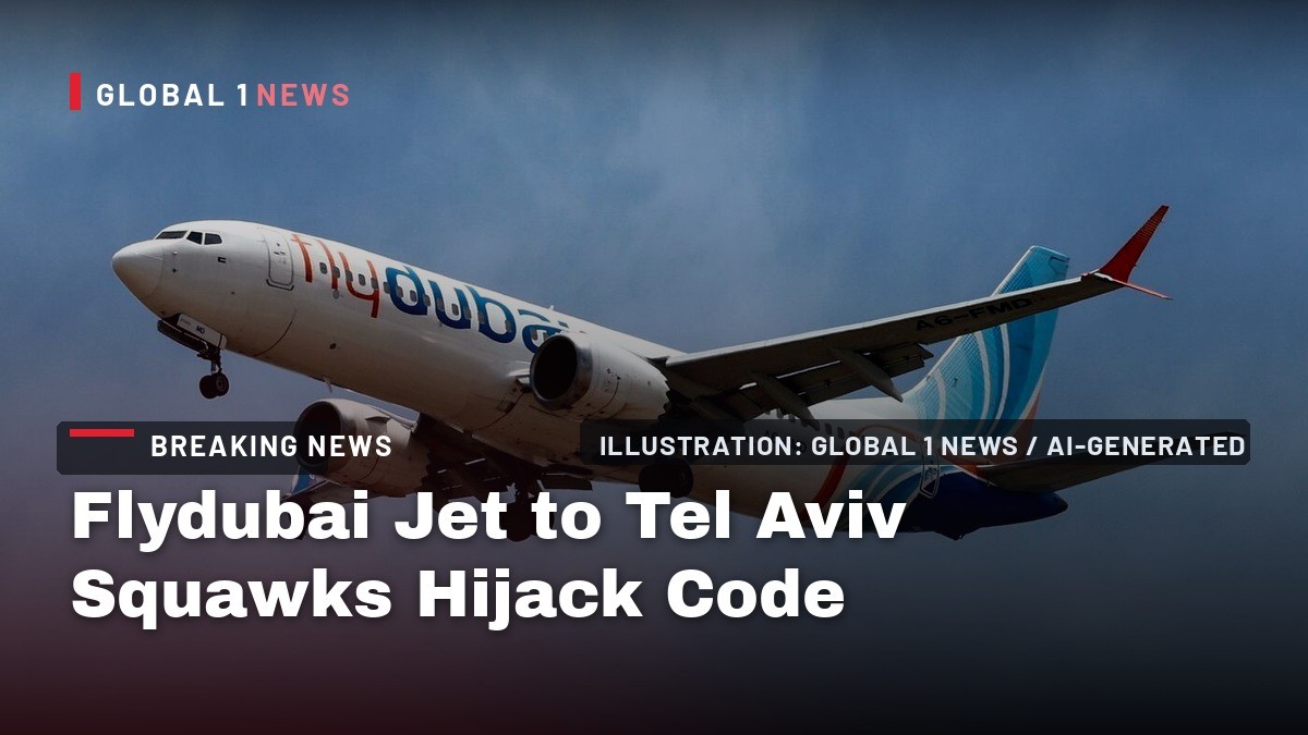 Flydubai Jet to Tel Aviv Squawks Hijack Code as Pilots Brawl in the Cockpit