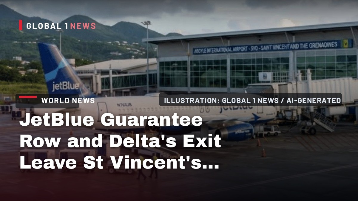 JetBlue Guarantee Row and Delta's Exit Leave St Vincent's Airlift Hanging by a Thread