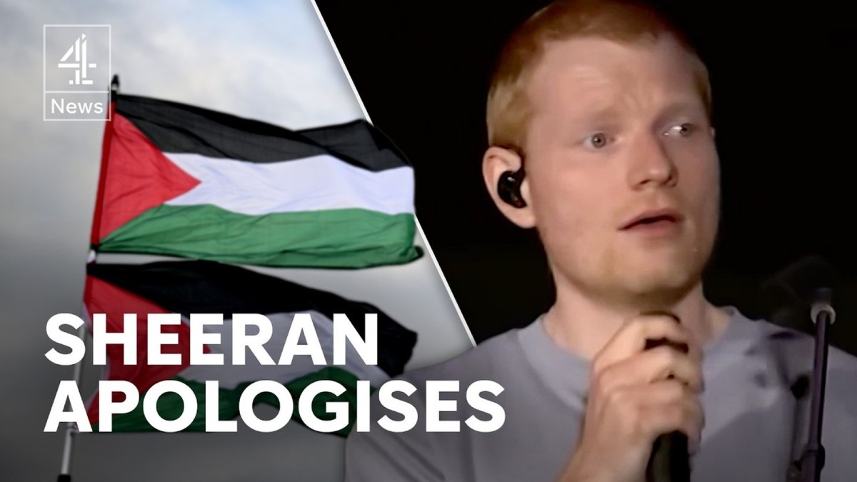 Ed Sheeran apologises on stage in first show since Macklemore controversy