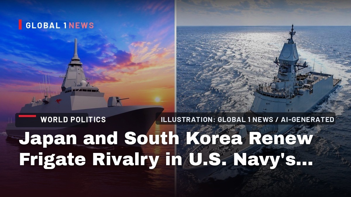 Japan and South Korea Renew Frigate Rivalry in U.S. Navy's Foreign Design Review