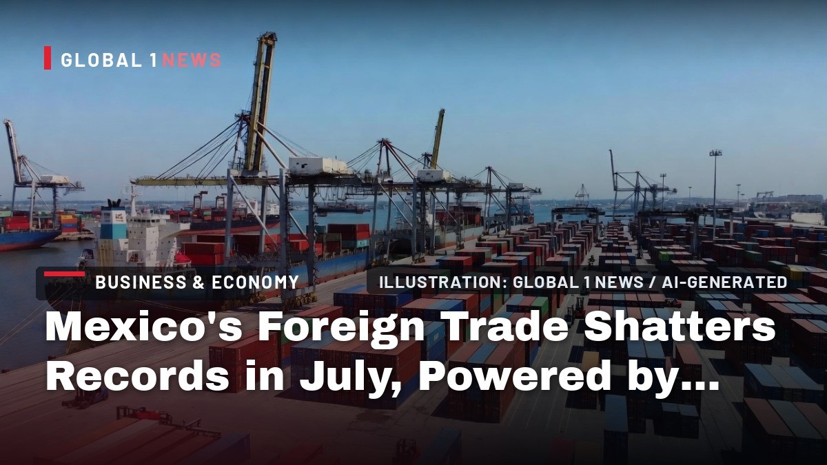 Mexico's Foreign Trade Shatters Records in July, Powered by AI-Driven Electronics Boom