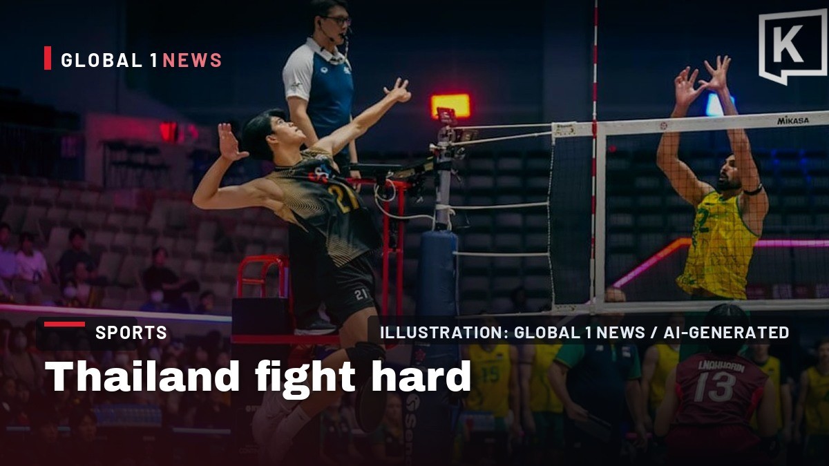 Thailand fight hard but fall 0-3 to Australia in Asian volleyball quarterfinal