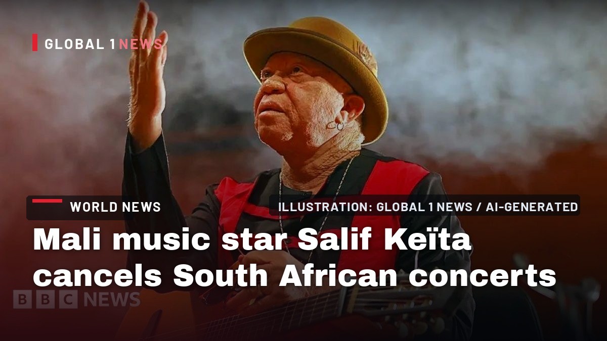 Mali music star Salif Keïta cancels South African concerts over 'xenophobic violence'