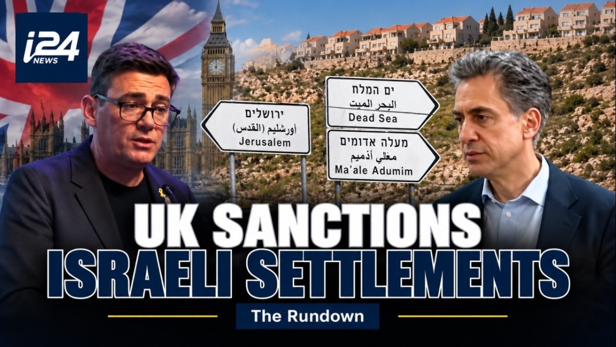 UK officials announce sanctions on Israeli settlements in the West Bank
