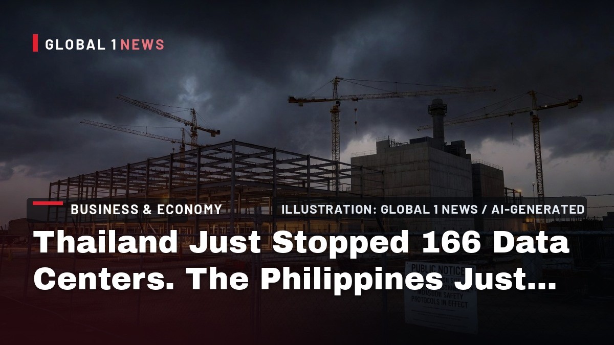 Thailand Just Stopped 166 Data Centers. The Philippines Just Bet $34 Billion. Same Week.