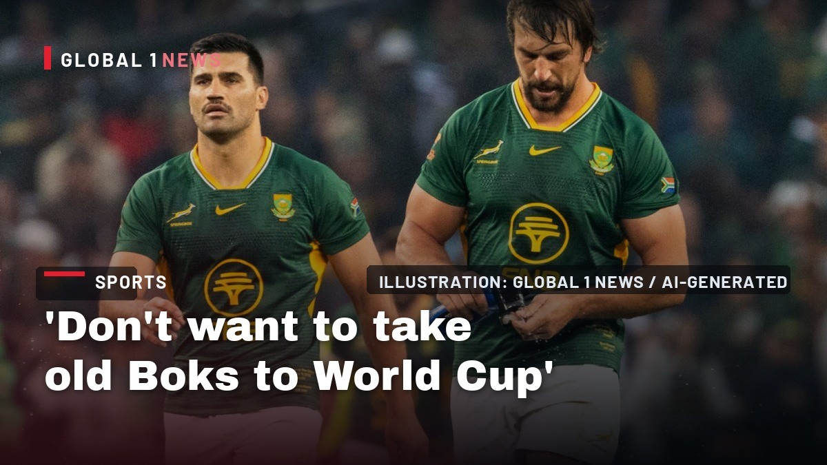 ‘Don’t want to take old Boks to World Cup’