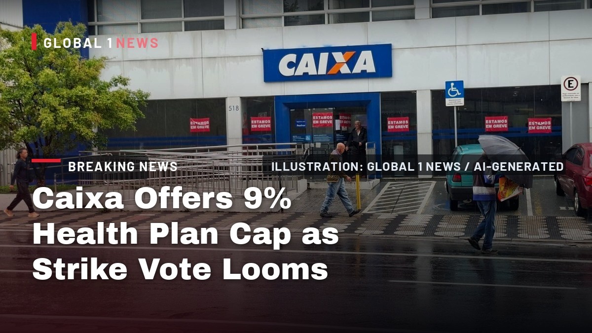 Caixa Offers 9% Health Plan Cap as Strike Vote Looms