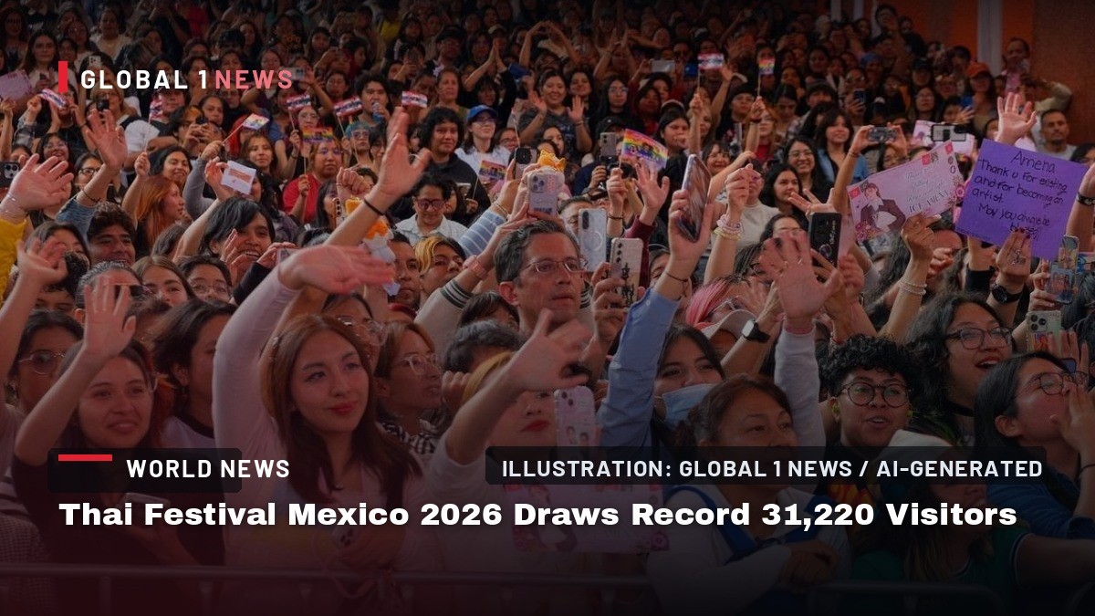 Thai Festival Mexico 2026 Draws Record 31,220 Visitors