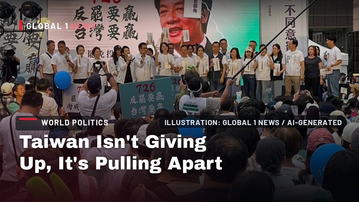 Taiwan Isn’t Giving Up, It’s Pulling Apart