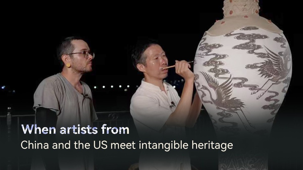 Chinese and American Artists Collaborate on Intangible Cultural Heritage Ceramic Project