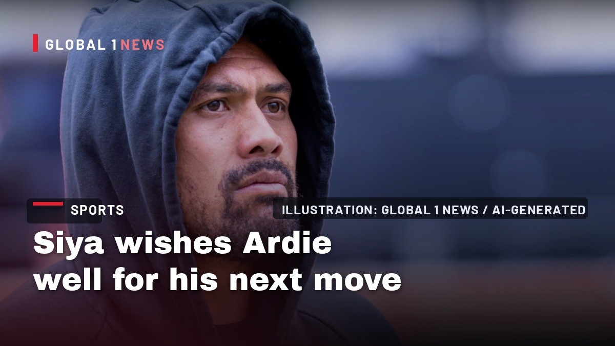 Siya wishes Ardie well for his next move