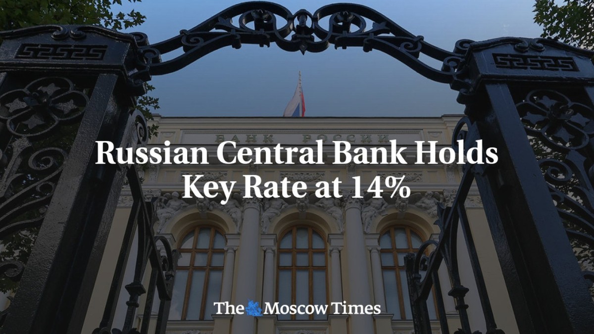 Russian Central Bank Holds Key Rate at 14%