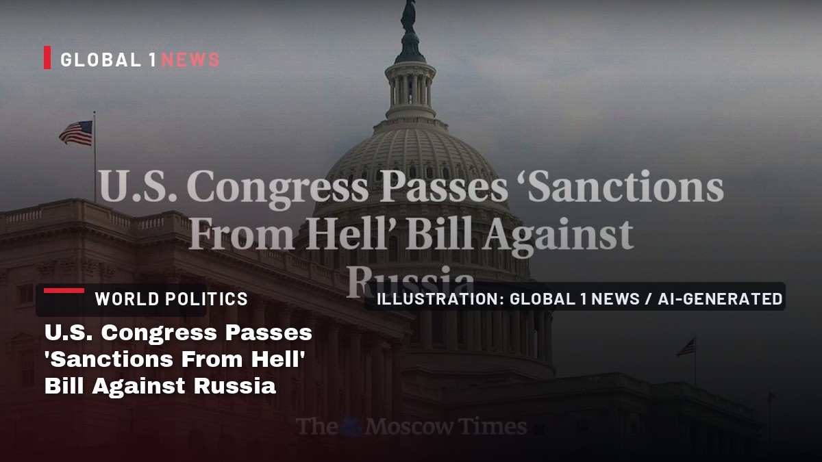 U.S. Congress Passes ‘Sanctions From Hell’ Bill Against Russia