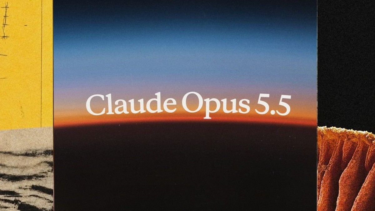 Anthropic's release artwork for Claude Opus 5.5, the first model in its new Claude 5.5 family. Image: Anthropic