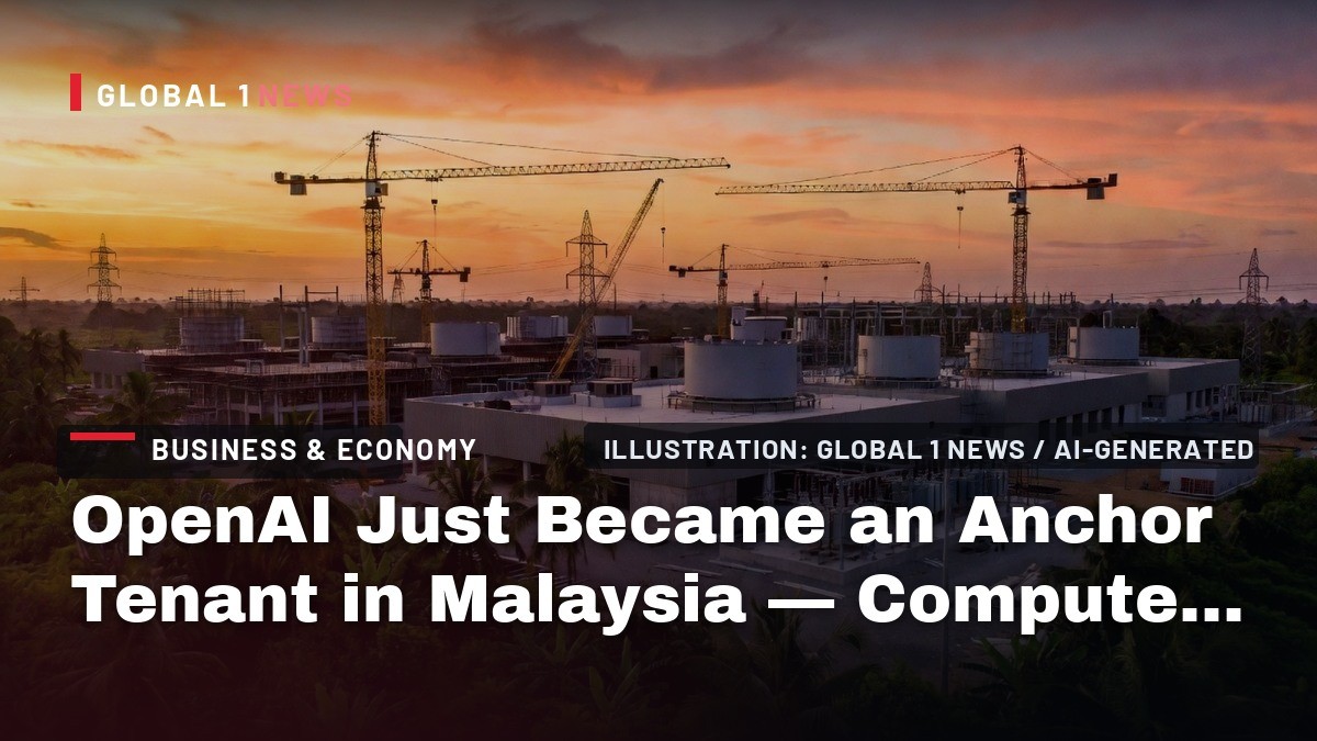 OpenAI Just Became an Anchor Tenant in Malaysia — Compute Follows Power and Permits, Not Loyalty