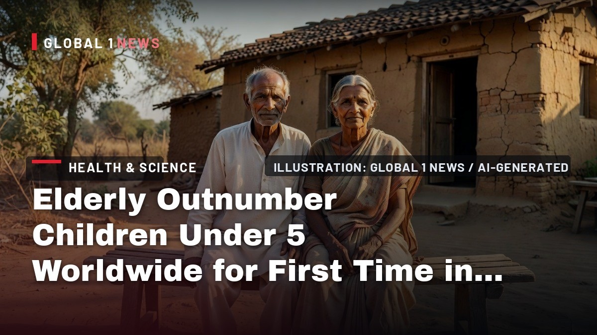 Elderly Outnumber Children Under 5 Worldwide for First Time in History