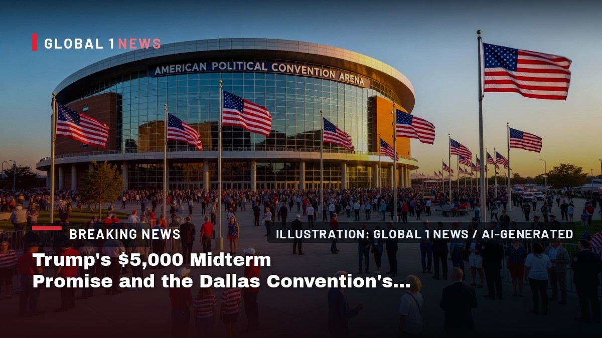 Trump's $5,000 Midterm Promise and the Dallas Convention's Real Stakes