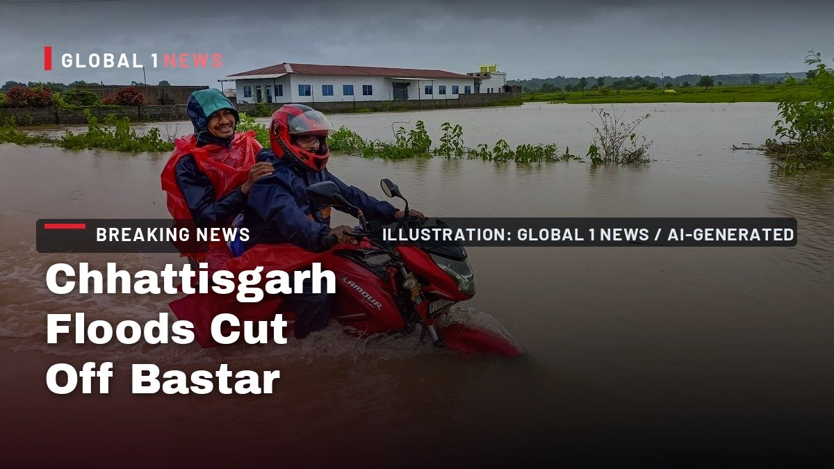 Chhattisgarh Floods Cut Off Bastar as Gangrel Dam Opens Every Gate