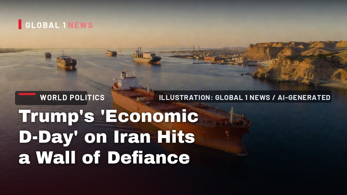 Trump's 'Economic D-Day' on Iran Hits a Wall of Defiance as Hormuz Standoff Grinds Into Month Seven