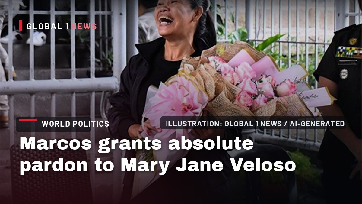 Marcos grants absolute pardon to Mary Jane Veloso