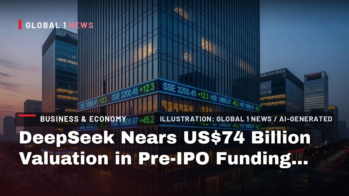 DeepSeek Nears US$74 Billion Valuation in Pre-IPO Funding Round