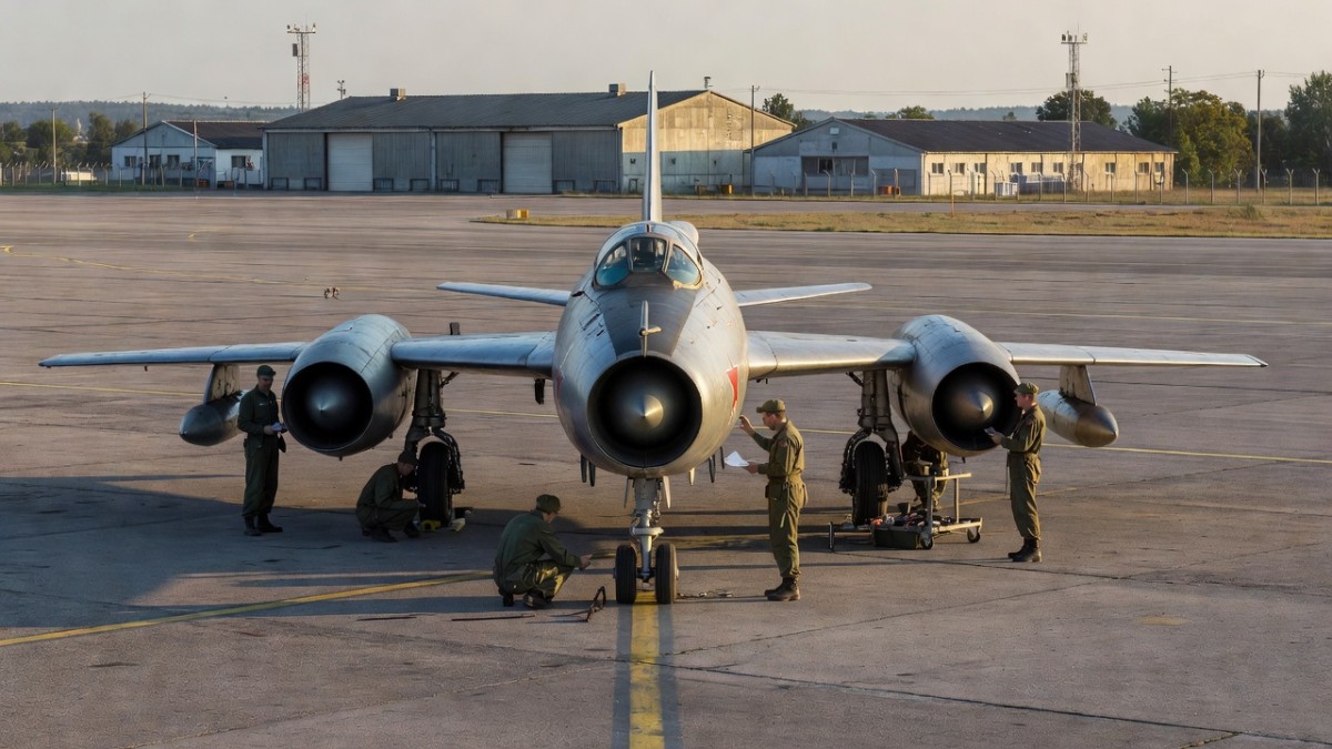 Hellenic Air Force F-4 Phantom on the tarmac