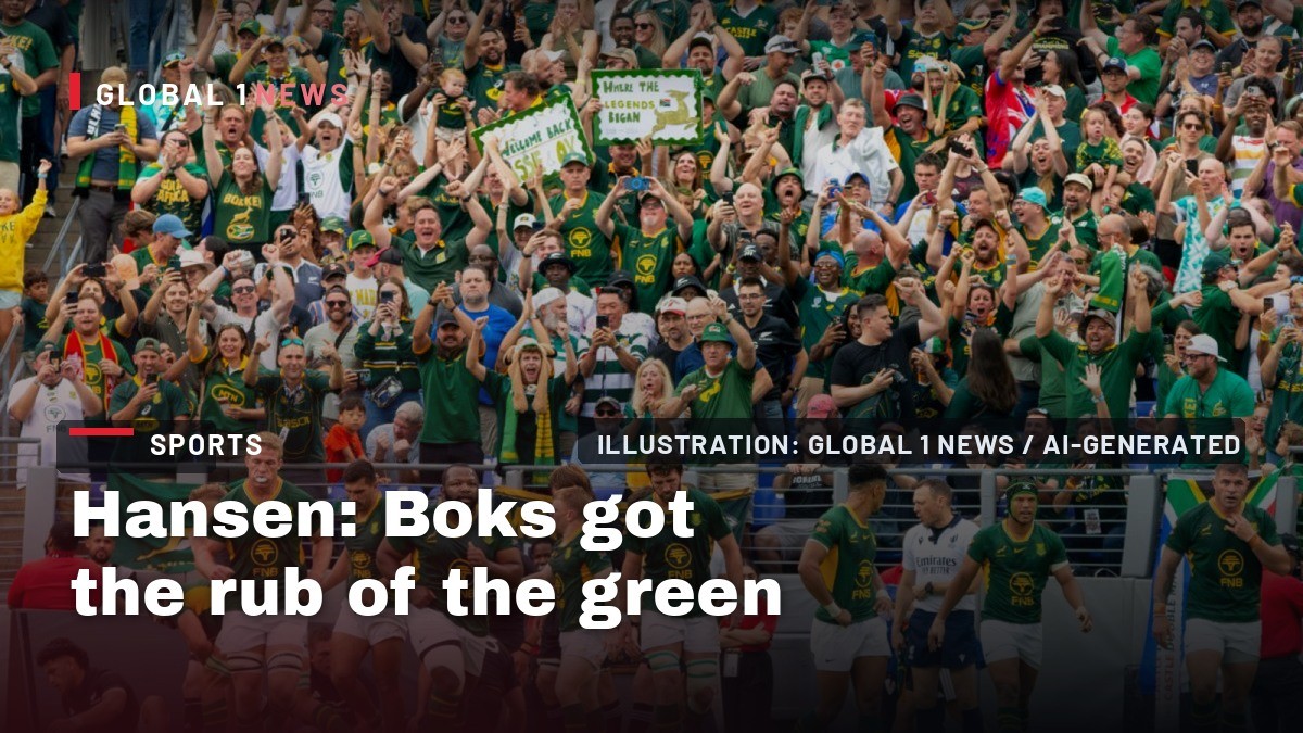 Hansen: Boks got the rub of the green