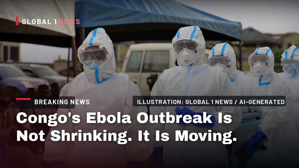 Congo's Ebola Outbreak Is Not Shrinking. It Is Moving.