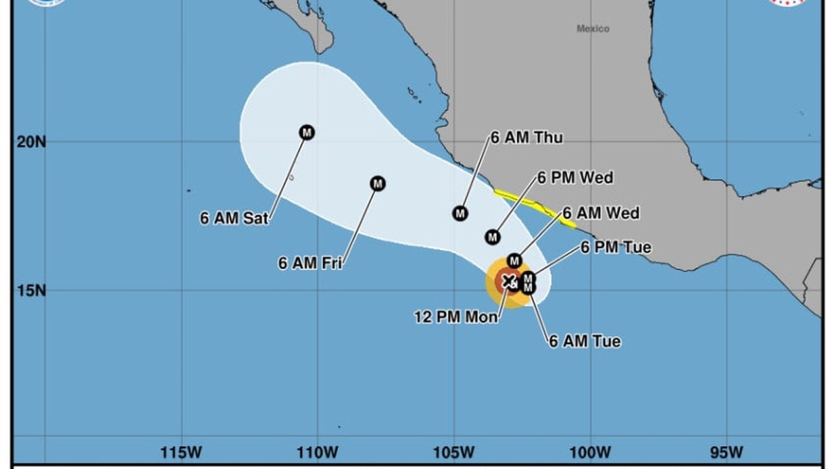 Hurricane Polo expected to reach Category 5 as it nears Mexico’s Pacific coast