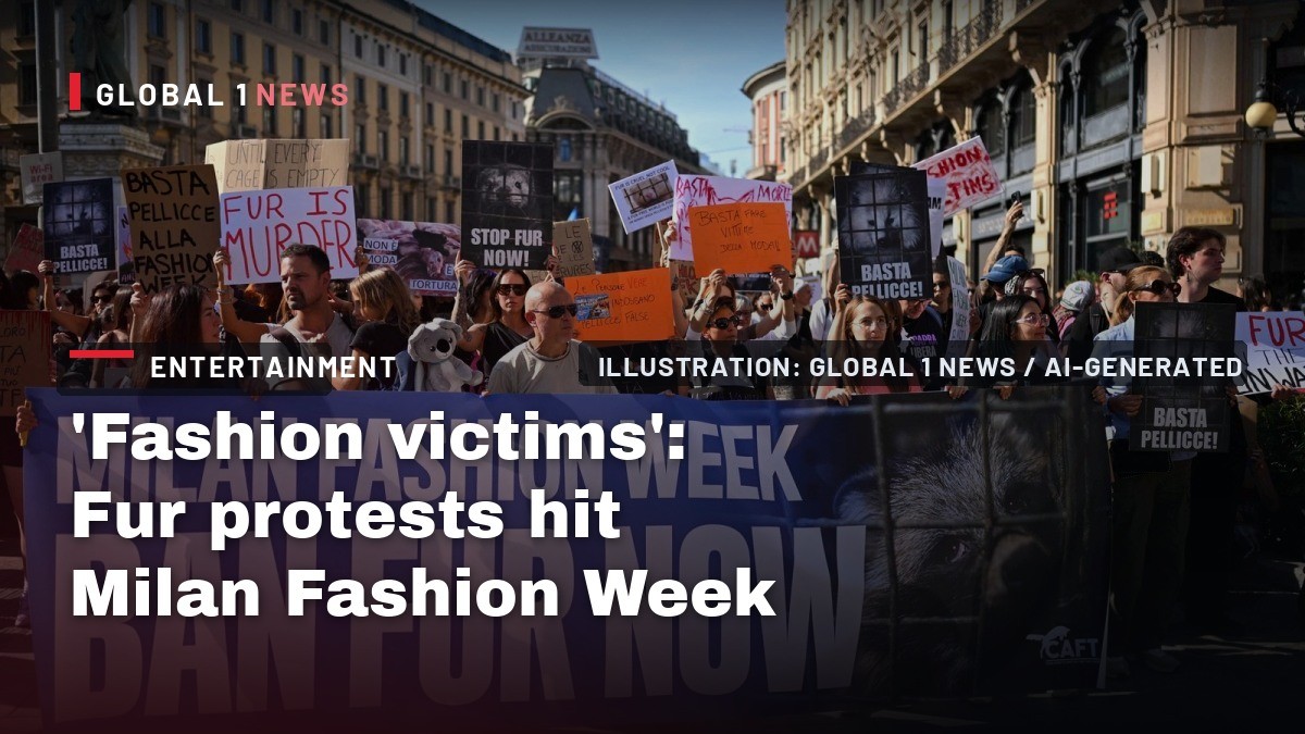 'Fashion victims': Fur protests hit Milan Fashion Week
