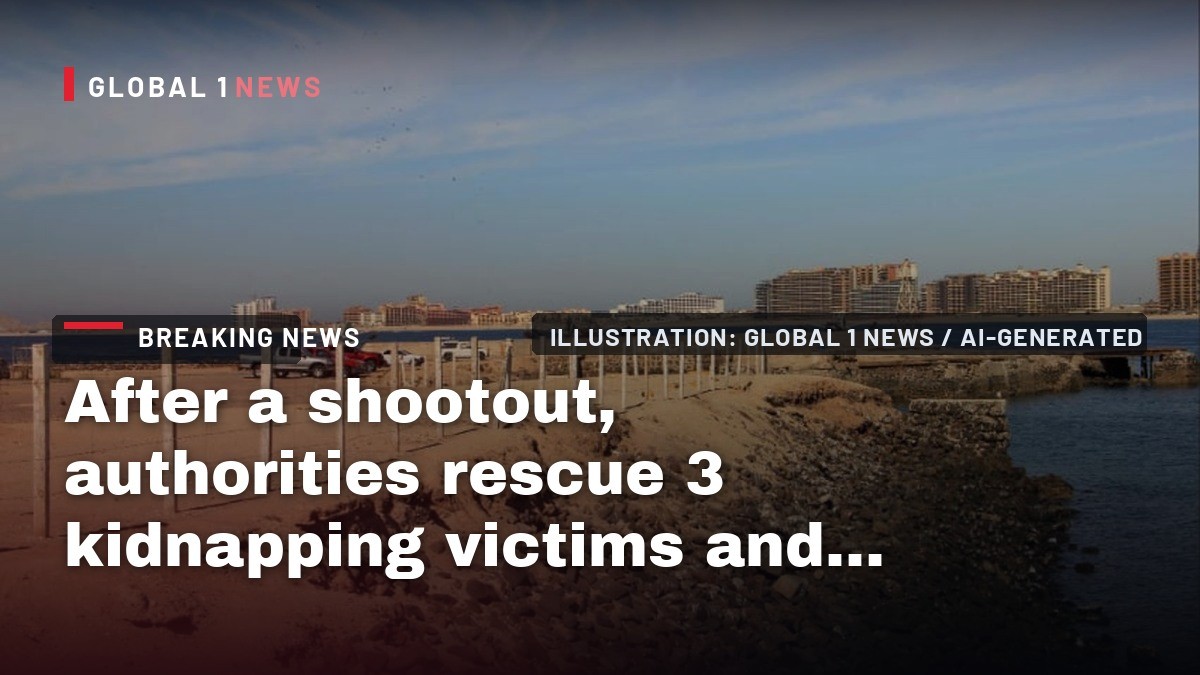 After a shootout, authorities rescue 3 kidnapping victims and arrest 7 suspects in Puerto Peñasco