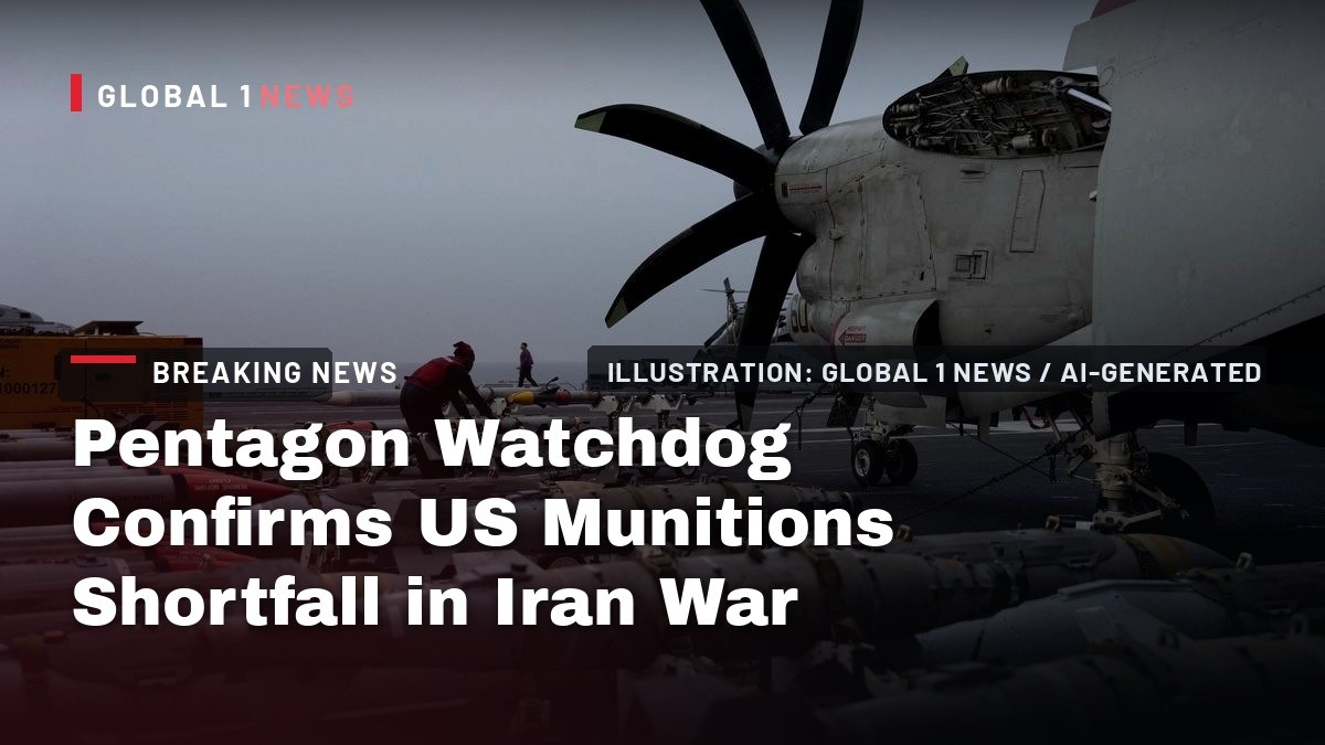 Pentagon Watchdog Confirms US Munitions Shortfall in Iran War