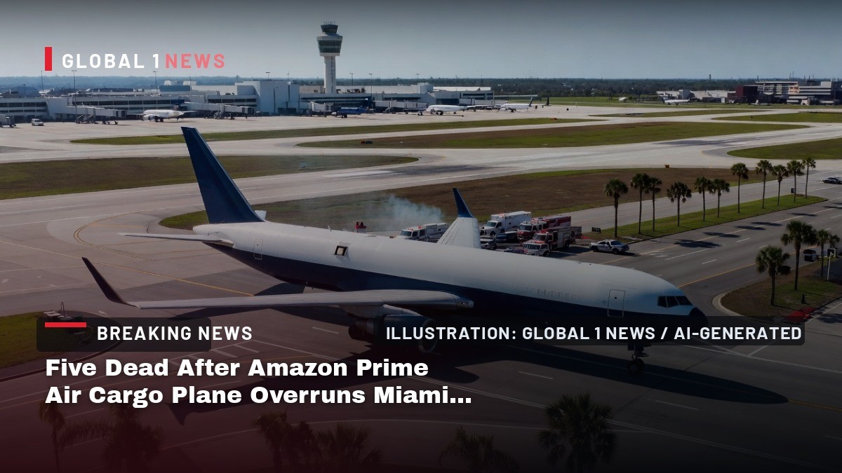 Five Dead After Amazon Prime Air Cargo Plane Overruns Miami Runway