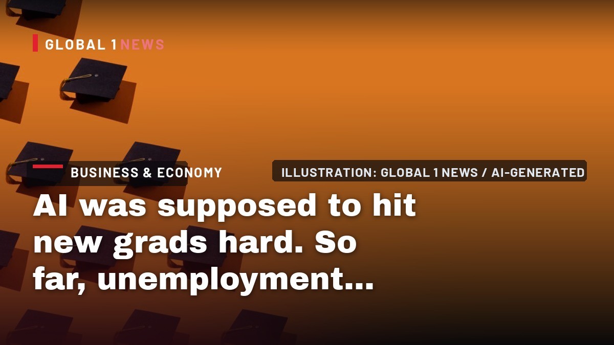AI was supposed to hit new grads hard. So far, unemployment data says otherwise.