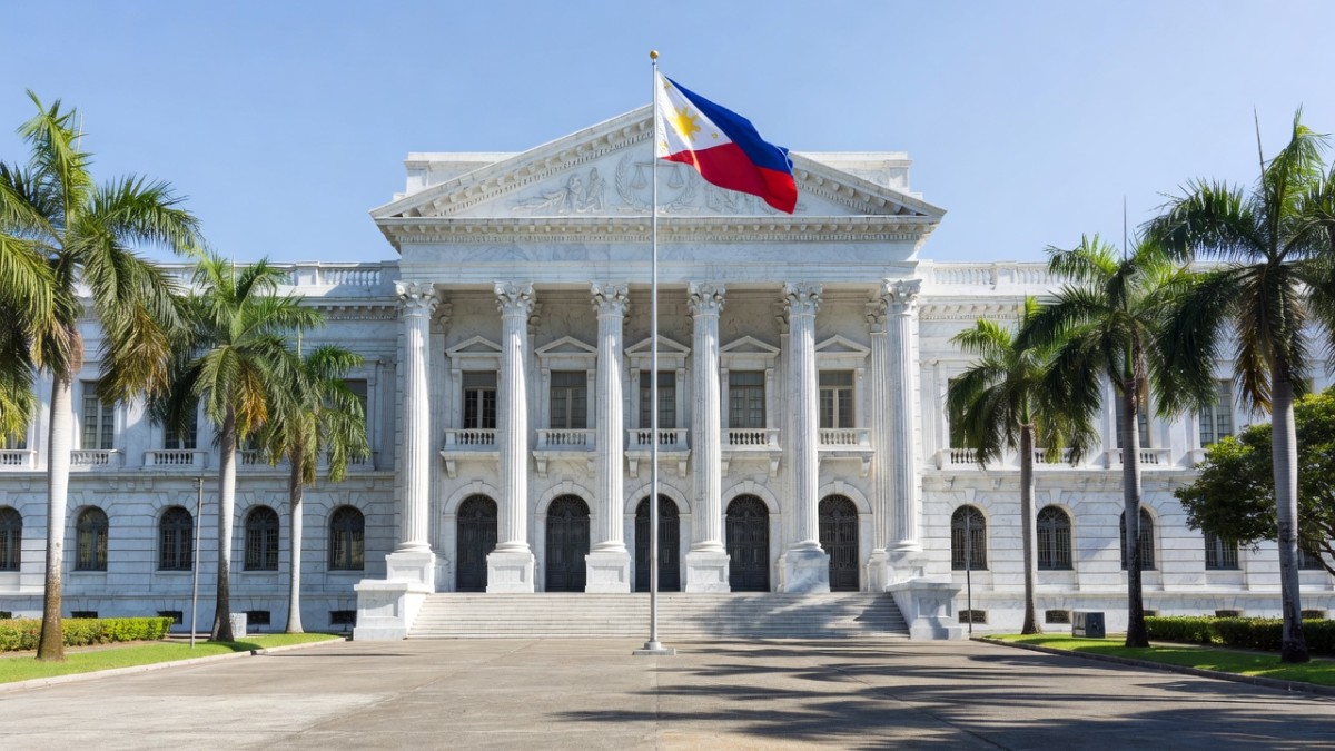 Exterior of a Hall of Justice courthouse in the Philippines, where convictions linked to the Degamo killing were secured