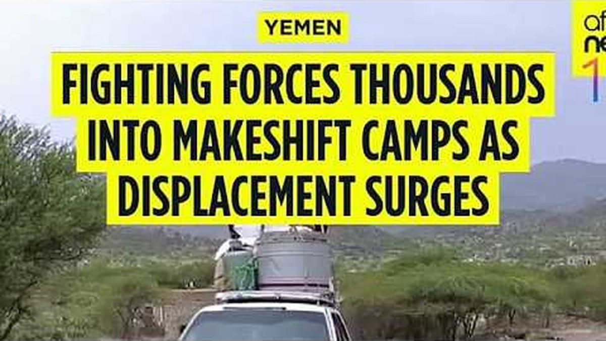 Yemen Conflict Drives Thousands into Makeshift Camps Amid Growing Humanitarian Strain