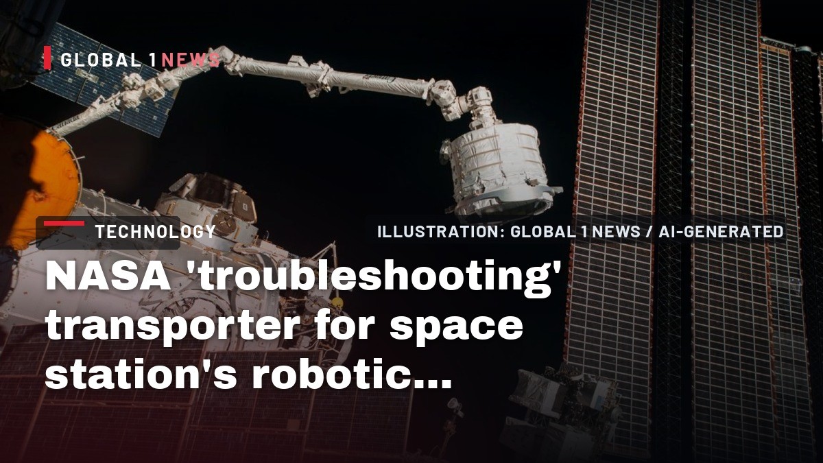 NASA 'troubleshooting' transporter for space station's robotic arm [Updated]