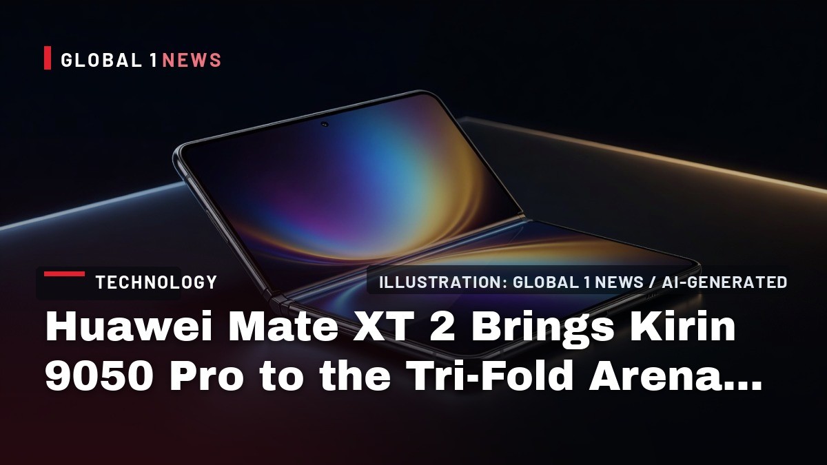 Huawei Mate XT 2 Brings Kirin 9050 Pro to the Tri-Fold Arena Days Before Apple's First Foldable